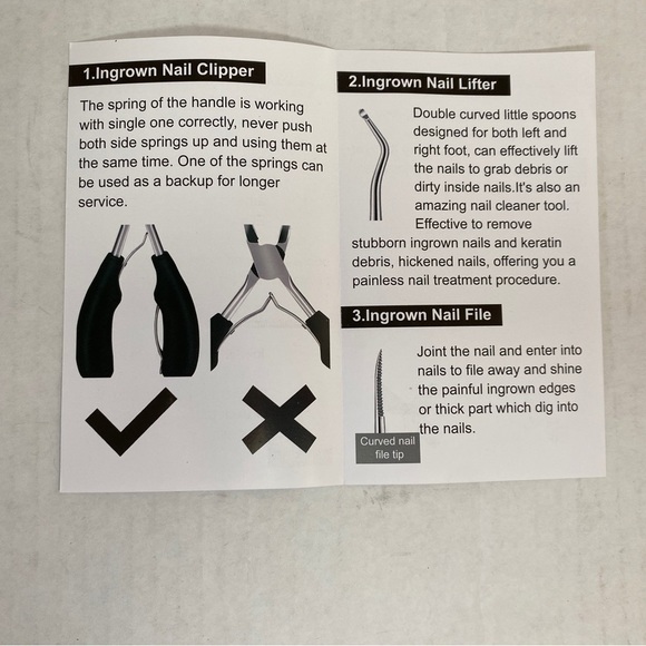 𝅺NIB Ingrown Toenail Tool Kit - Picture 3 of 5